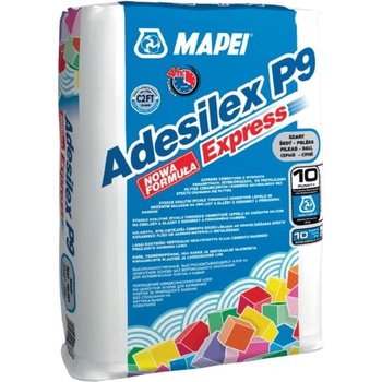 MAPEI ADESILEX P9 EXPRES Cementové lepidlo na obklady a dlažby 25 kg bílé