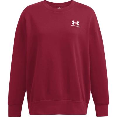 Under Armour Поларена блуза Under Armour Women's Essential Fleece Crew Sweatshirt - Red