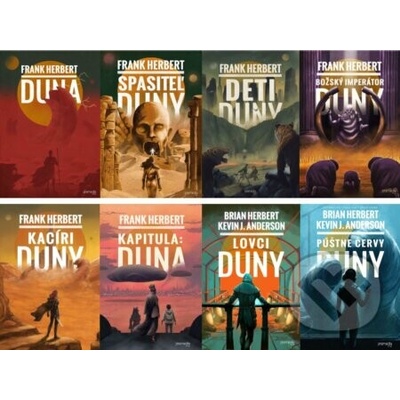 Kolekcia kníh DUNA Frank Herbert (8 kníh) - Frank Herbert
