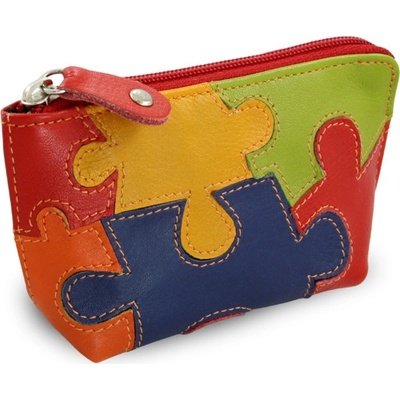 Puzzle kožená zipová 619-8555 Puzzle