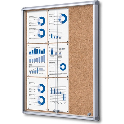 Jansen Display interiérová vitrína 9 x A4 – Zboží Dáma