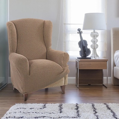 Nueva Textura potah na křeslo ušák Niagara oříškový 70 - 95 cm – Zboží Dáma