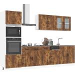 vidaXL Комплект кухненски шкафове от 7 части Kalmar, инженерно дърво (3314736)