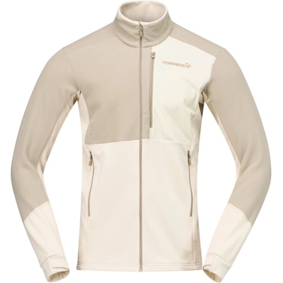 Norrona lofoten warm2 Jacket M's biela béžová