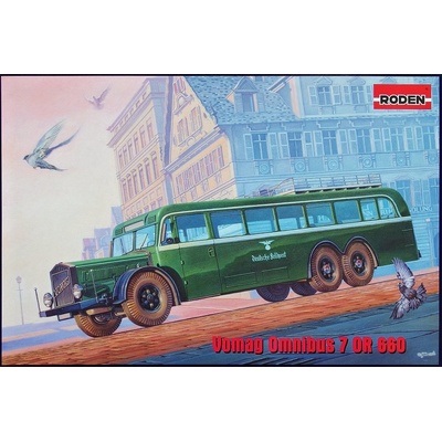 Roden VOMAG 7 OR 660 German heavy 3 axle omnibus 1:72