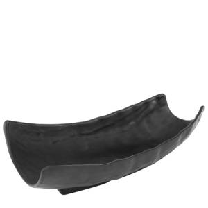 Alkan - Меламиново плато 13x26xh6, 5см черно-(K-9600) (01361283)