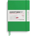 Leuchtturm1917 372787 Monthly Planner & Notebook Composition (B5) 2026, 16 Months, Softcover, Spring Leaf, English (372787)