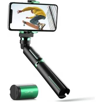 Image 1 of Селфи стик-трипод със стабилизатор, Bluetooth remote, съвместим с iPhone, Android, USB зареждане