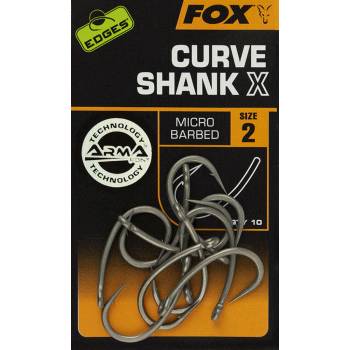 Fox Edges Curve Shank X Hooks vel.1 10 ks