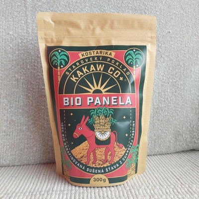 BIO Panela sušená šťáva z cukrové třtiny 300 g Kostarika