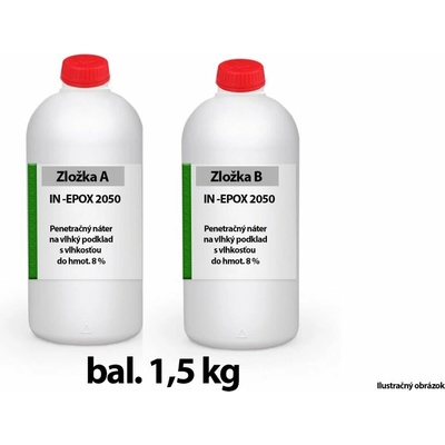 IN-EPOX 2050 epoxidová penetrácia na betón 1,5 kg