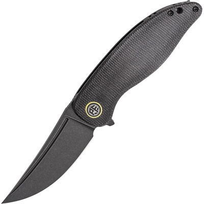 Petrified Fish PFP06 Simum Black Stonewash K110 Černá Micarta PFP06DMDW