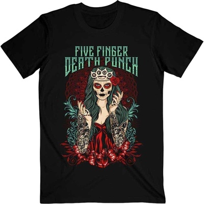 Five Finger Death Punch Lady Muerta Black XL Риза (FFDPTS18MB04)