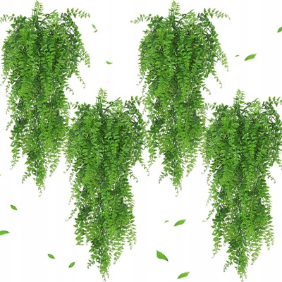 Umělá závěsná rostlina eukalyptus zelená 3 ks