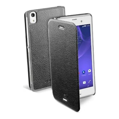 Sony Xperia Z3 Book Essential Кожен Калъф + Протектор
