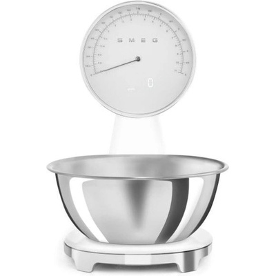 SMEG KSF01 s nerezovou miskou, bílá KSF01WHWW