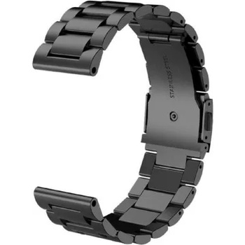 Image 1 of Метална верижка Ka Digital 20mm за Samsung Active /S2, S3, S4/Galaxy 42, Amazfit GTS2, Черна (MV-b-20)