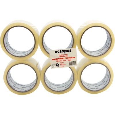 UNIVERZAL Опаковъчна лента Octopus 48mm х 50m, 40mic, прозрачна (35014-А)