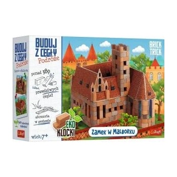 Trefl Комплект кубчета, Trefl, 380 части, Кафяви