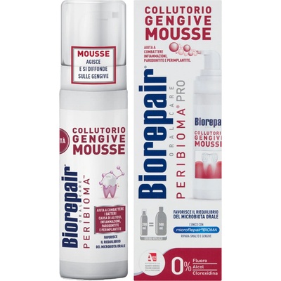 Biorepair Peribioma Mousse ústna pena 200 ml