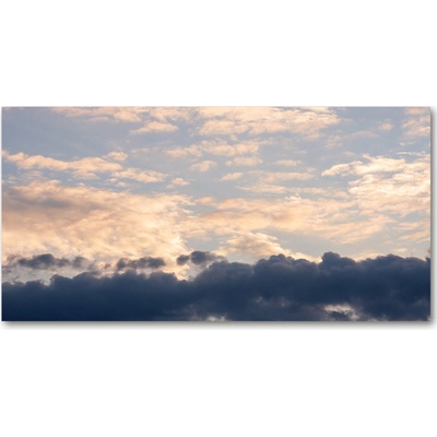 Foto obraz fotografie na skle Oblaky na nebi 100x50 cm