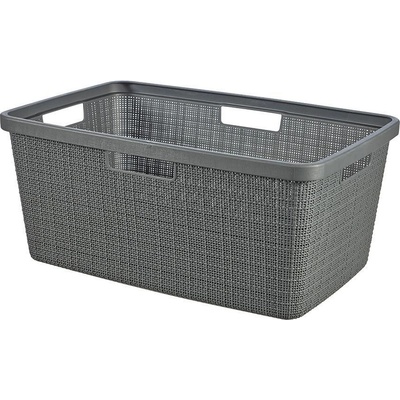 Curver Jute 46L 39x59x26 cm sivý