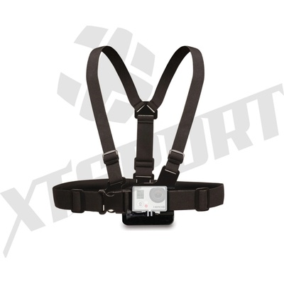 TMC DRŽÁK NA PRSA a HRUDNÍK - CHEST MOUNT - ČERNÝ pro GoPro HR47-BK – Zboží Živě