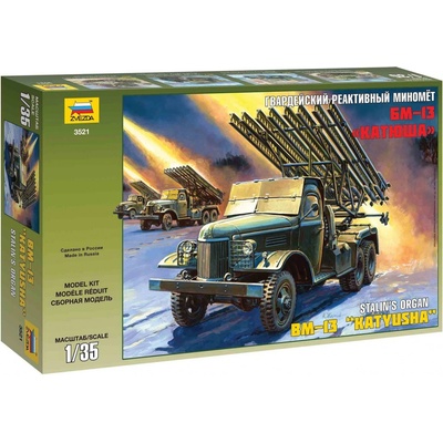 Zvezda Model Kit Raketomet BM 13 Kaťuša 3521 1:35