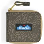 KAVU Портфейл Kavu Zip Around Wallet - Olive Topo - размер One Size (511-0784-0611)