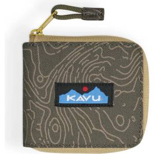 KAVU Портфейл Kavu Zip Around Wallet - Olive Topo - размер One Size (511-0784-0611)
