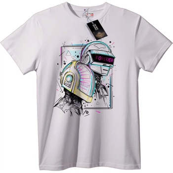 NOONEBRAND Тениска DAFT PUNK Neon Forever шлем - XS, Black