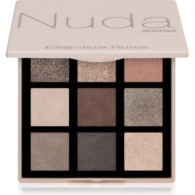 Diego dalla Palma Eyeshadow Palette Nuda Warm палитра от сенки за очи 8, 5 гр