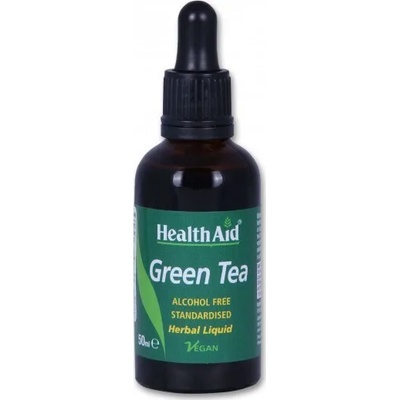 Хранителна добавка Зелен чай Течен, Health Aid Green Tea Liquid, 50ml