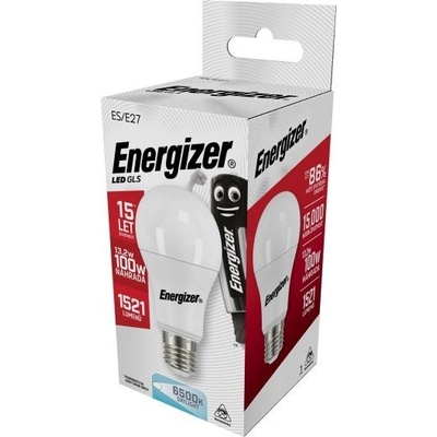 Energizer LED GLS žárovka 13,2W SVÍTÍ 100W E27, S18425, STUDENÁ BÍLÁ