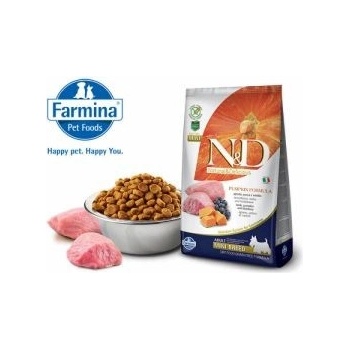 N&D Grain Free Pumpkin DOG Adult Mini Lamb & Blueberry 2,5 kg