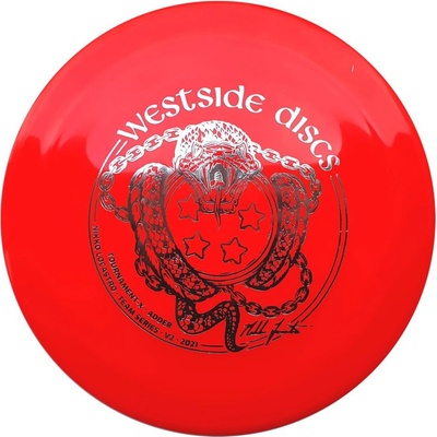 Westside Discs Nikko Locastro Tournament-X Adder Červená