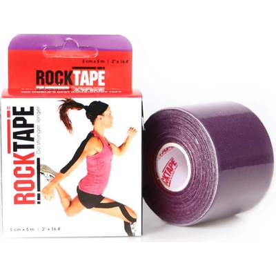 RockTape kineziologický tejp fialový 5 cm x 5 m