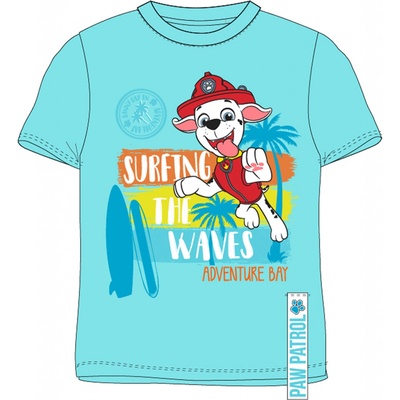 Paw Patrol tlapková patrola Licence chlapecké tričko 52021668 světle modrá