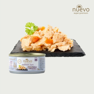 Nuevo Cat Handmade losos s mrkvou 70 g