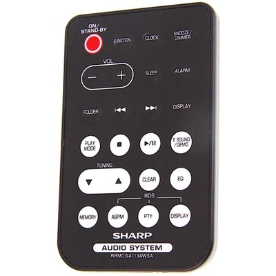 съвместим SHARP RRMCGA113AWSA - съвместимо дистанционно управление на марката General (RRMCGA113AWSA)