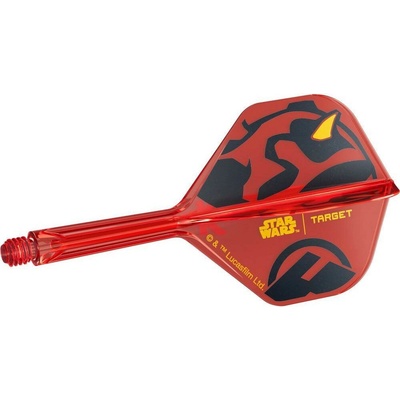 STAR WARS TARGET DARTH MAUL K-Flex integrované letky No2 a stredné násadky