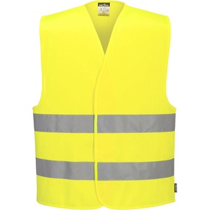 Portwest hi-vis essential es1 es474 / Светлоотразителна жилетка - hv жълта xxxl (es474yerxxxl)