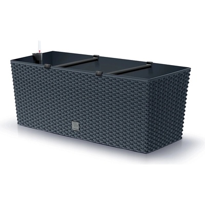 Prosperplast Rato case Samozavlažovací truhlík 60 x 25 x 24 cm antracit