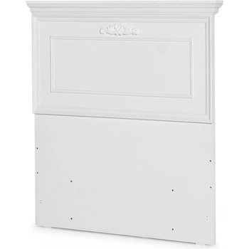 Висока табла за легло Angel 113x8x117 cm Бял