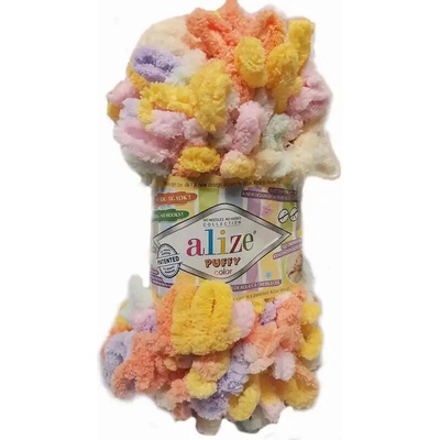 Alize Puffy Color 6520 Pastelová světlá