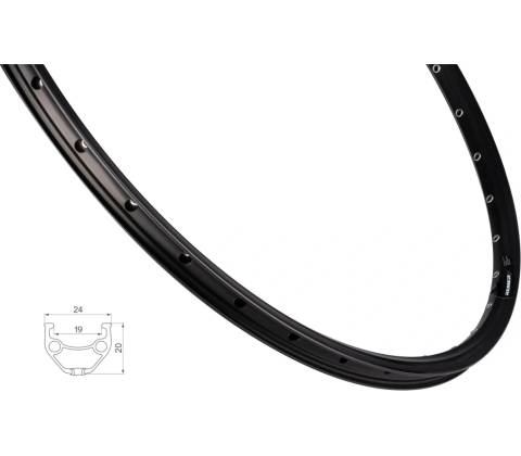 Ráfik Force XC BASIC DISC 584x19 32dier, čierny
