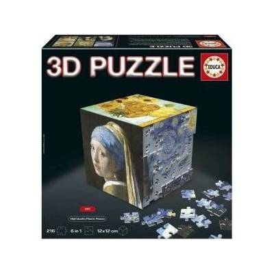 Educa Пъзел Educa Arte en Cubo 36 Части 216 Части (6 броя)