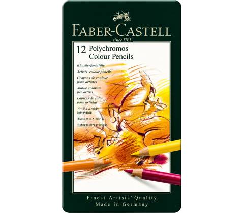 Faber-Castell Polychromos 110012 12 farieb