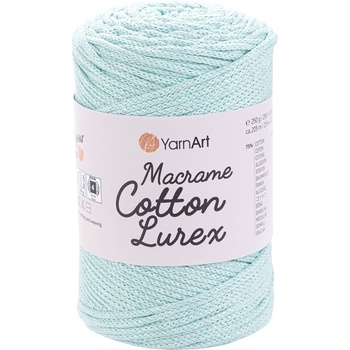 YARNART Macrame Cotton Lurex 2 mm 205 m 738 юта (Macrame Cotton Lurex 738)
