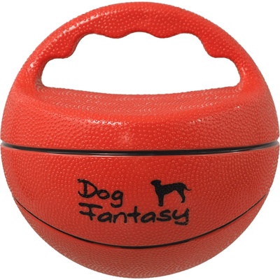 Dog Fantasy Ball hračka pískacia lopta s rúčkou 15 cm